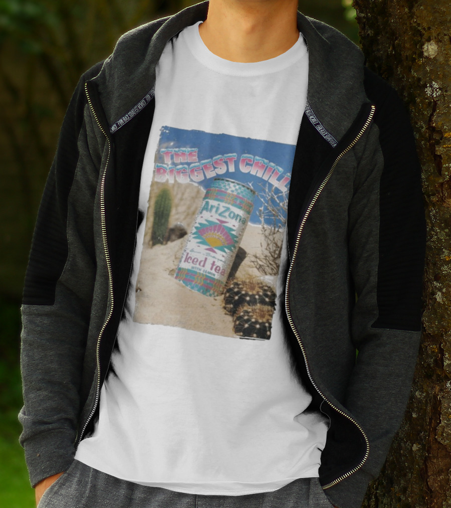 Arizona Iced Tea The Biggest Chill Desert Cactus Can T-Shirt