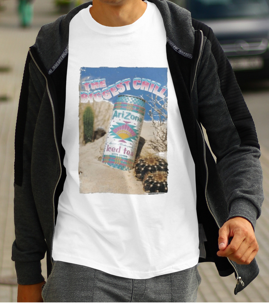 Arizona Iced Tea The Biggest Chill Desert Cactus Can T-Shirt