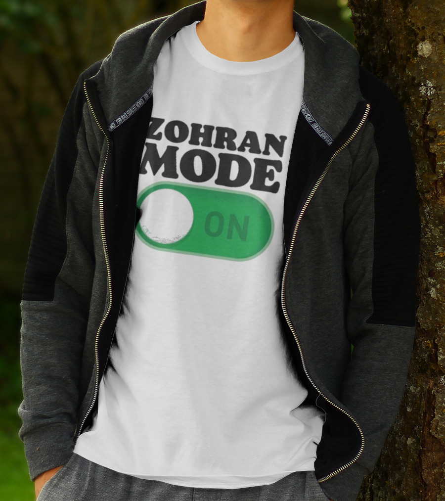 Zohran Mode On Switch Graphic T-Shirt