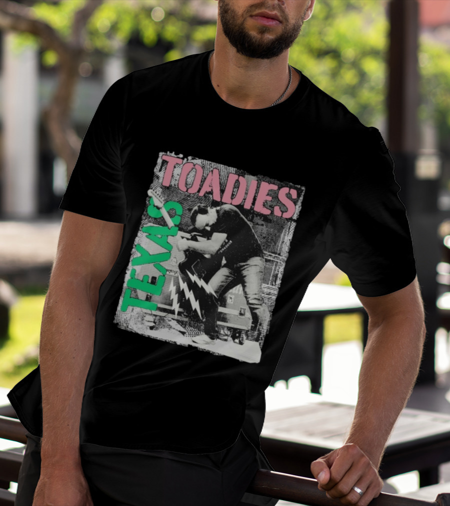 Toadies Texas Rock Band Electric Performance T-Shirt