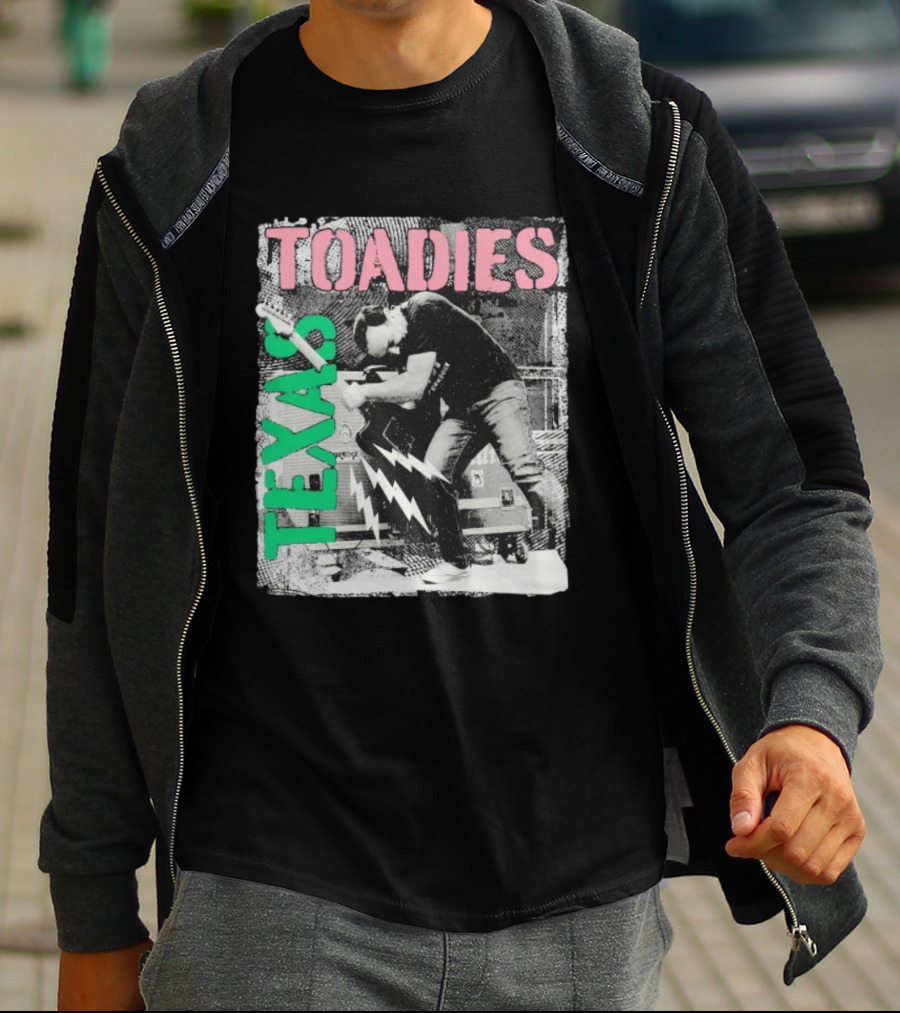 Toadies Texas Rock Band Electric Performance T-Shirt