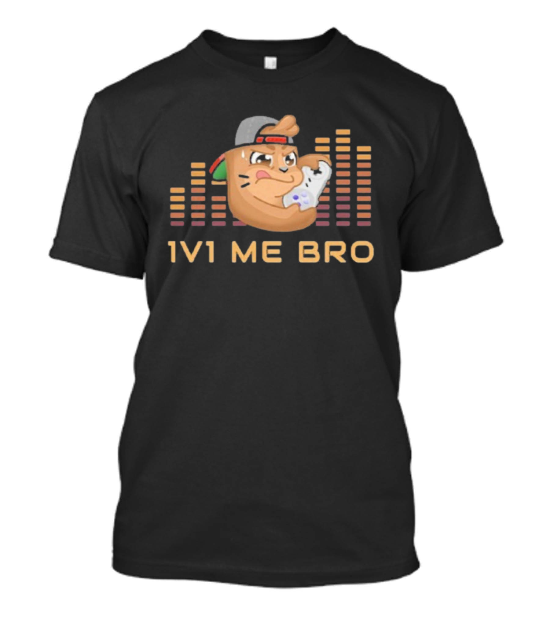 ``` Chambo 1V1 Me Bro Gaming Challenge With Angry Controller Snack ``` T-Shirt