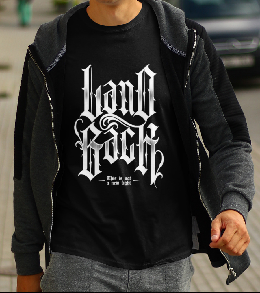 Landback This Is Not A New Fight Poetik 685 T-Shirt