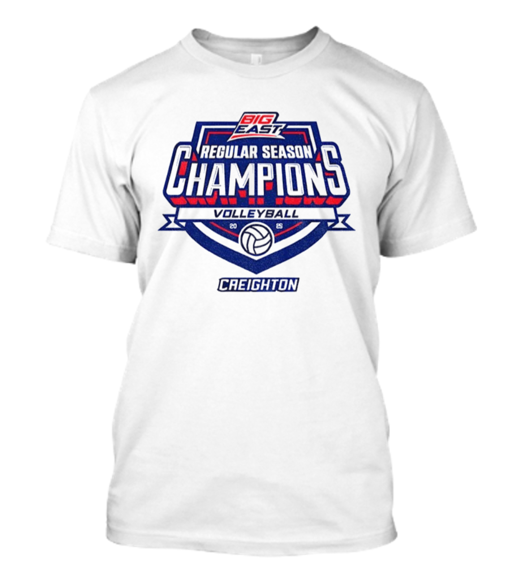 Big East Regular Season Champions Volleyball Creighton Bluejays T-Shirt