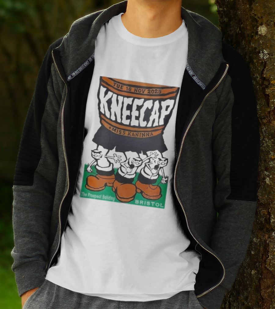 Kneecap Miss Kaninna Turbo Island Bristol Nov 18 2025 T-Shirt