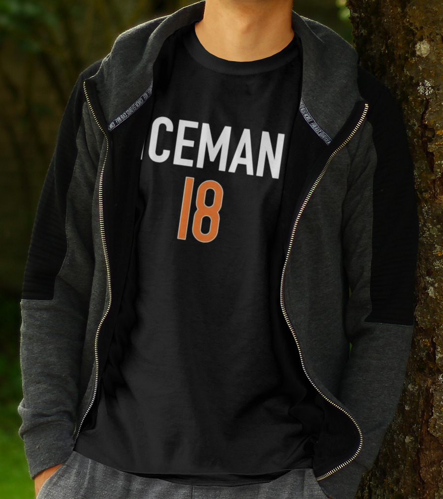 ICEMAN 18 Sports Team Fan Apparel T-Shirt