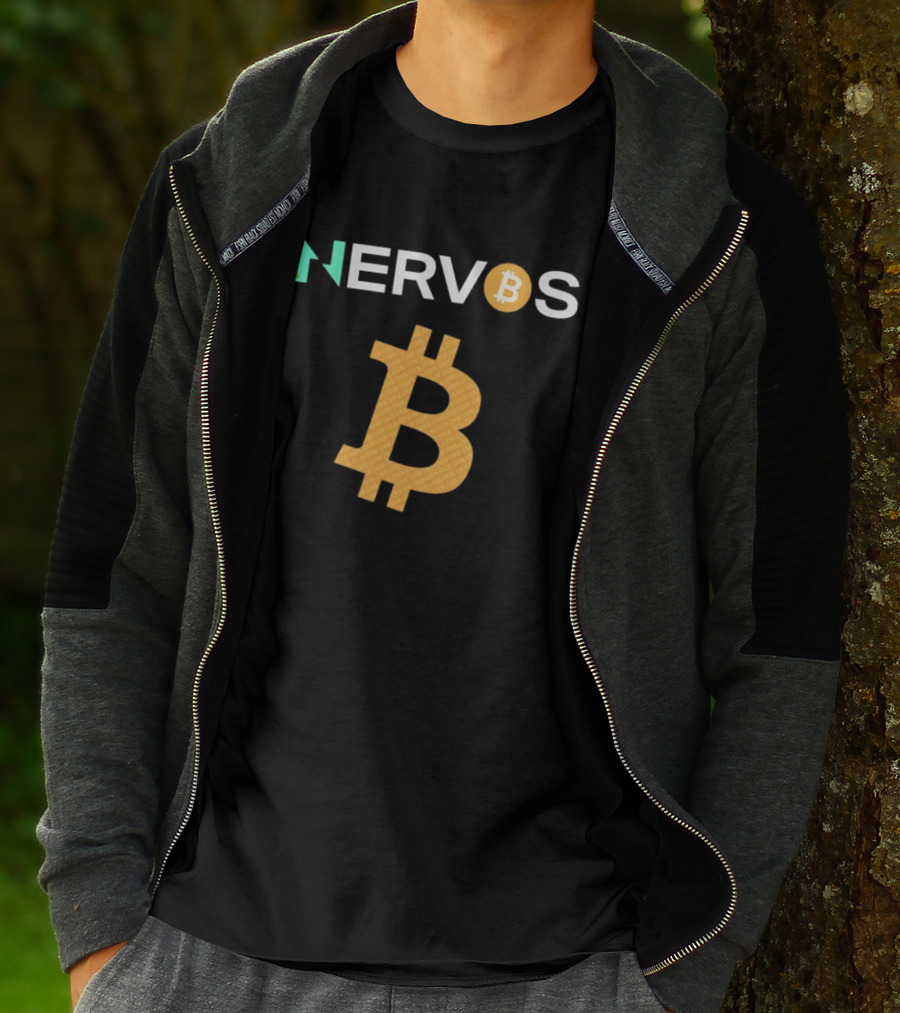 Nervos Bitcoin Crypto Symbol Large Bold Design T-Shirt