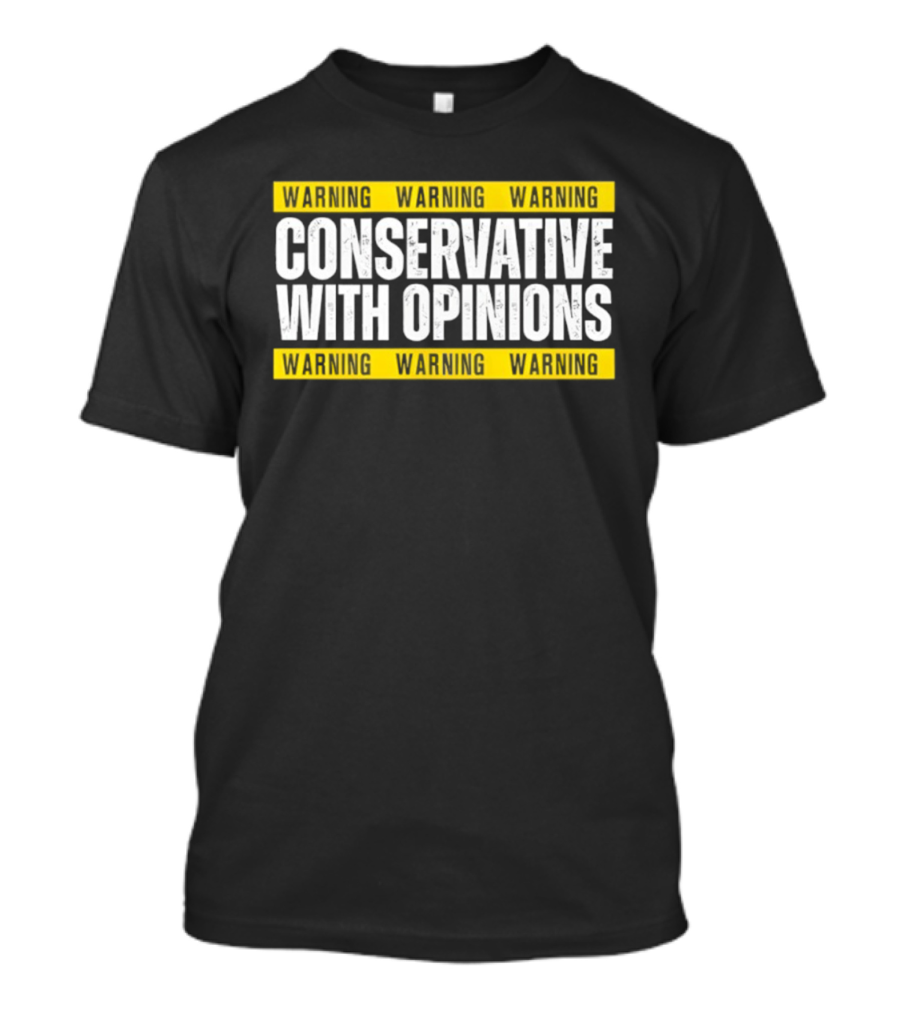 Warning Conservative With Opinions T-Shirt