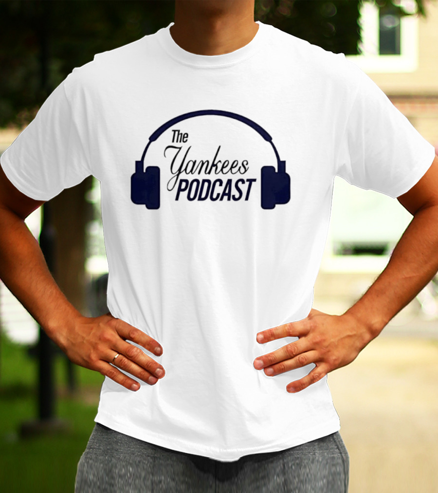 The Yankees Podcast Headset Logo T-Shirt