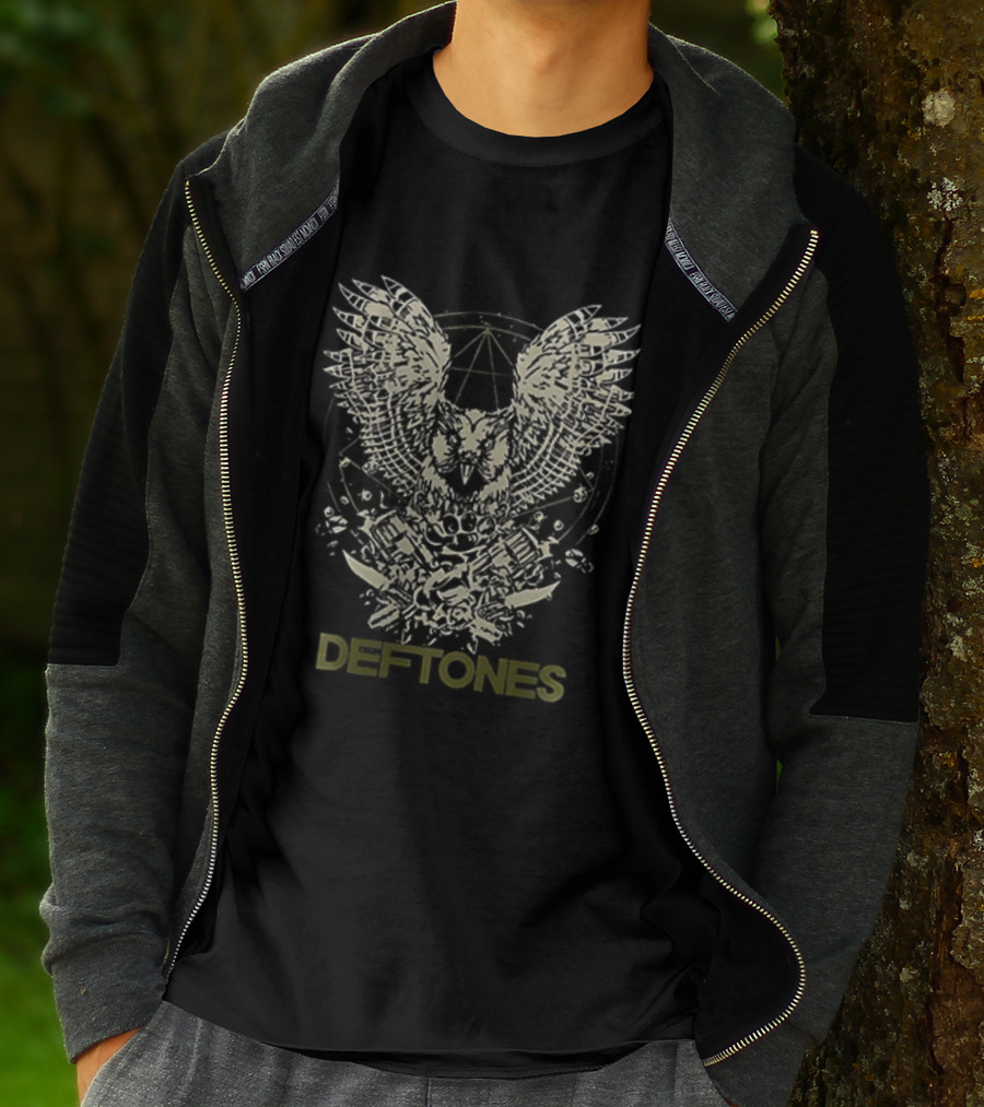 Deftones Owl 2026 EU UK Tour T-Shirt