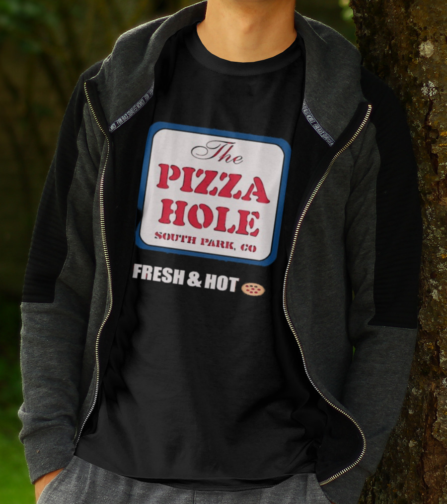 South Park Co The Pizza Hole Fresh & Hot Pizza T-Shirt