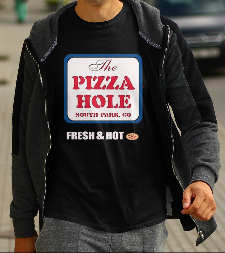 South Park Co The Pizza Hole Fresh & Hot Pizza T-Shirt
