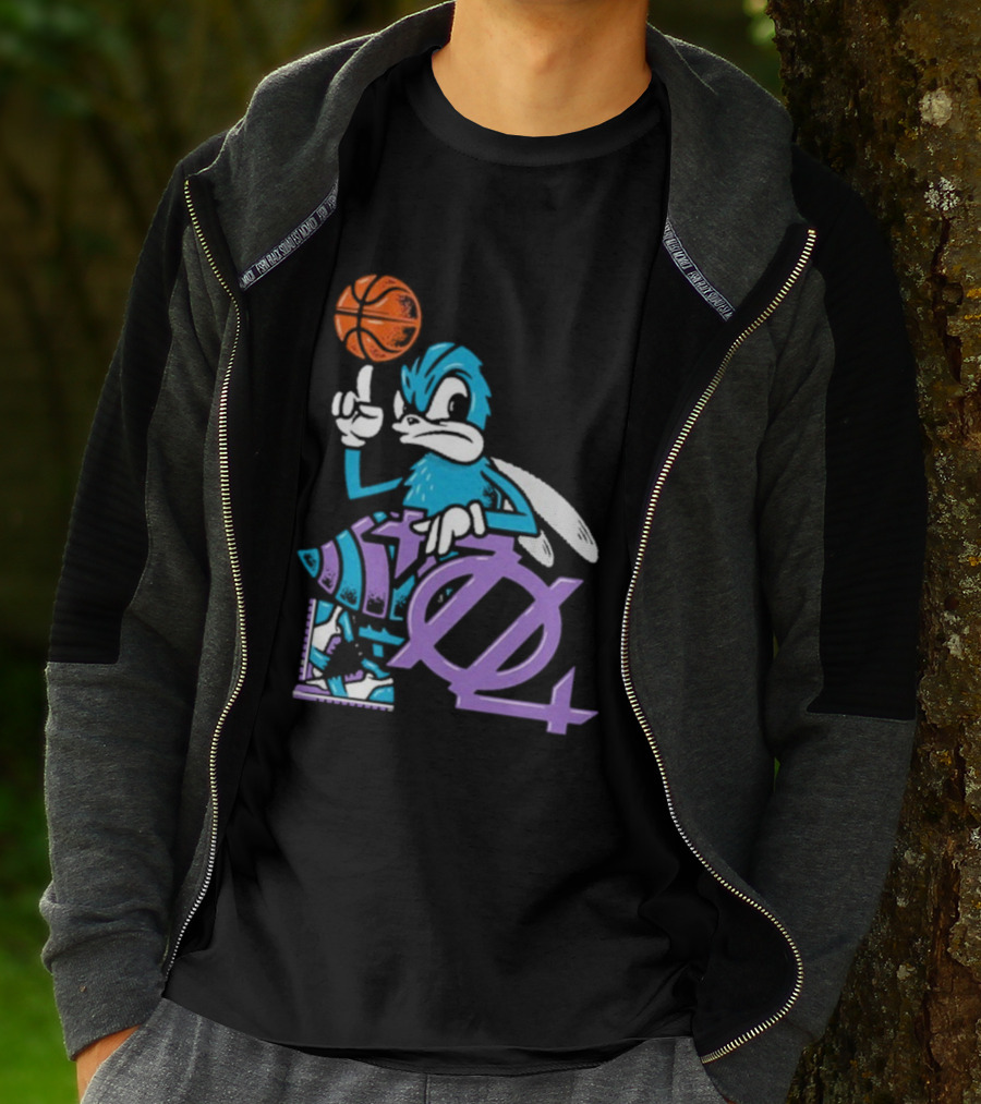 Charlotte Hornets Let’s Ball Buzz Mascot 704 T-Shirt