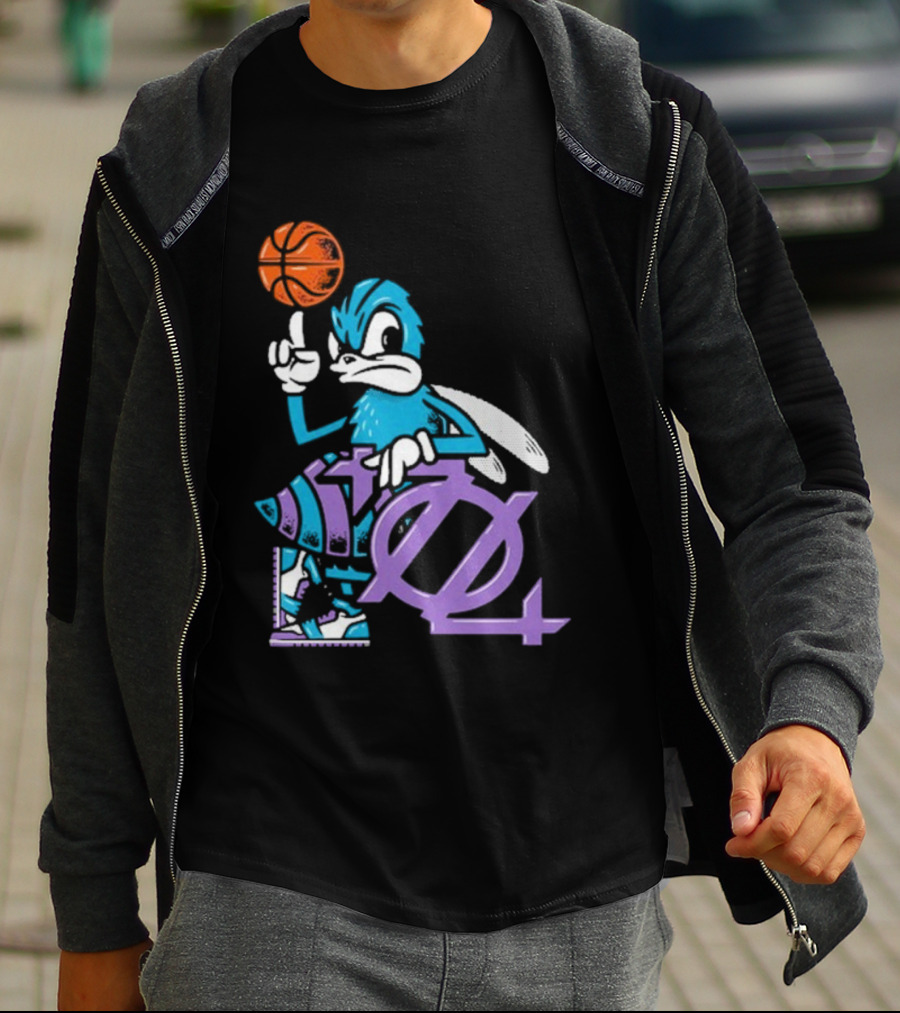 Charlotte Hornets Let’s Ball Buzz Mascot 704 T-Shirt