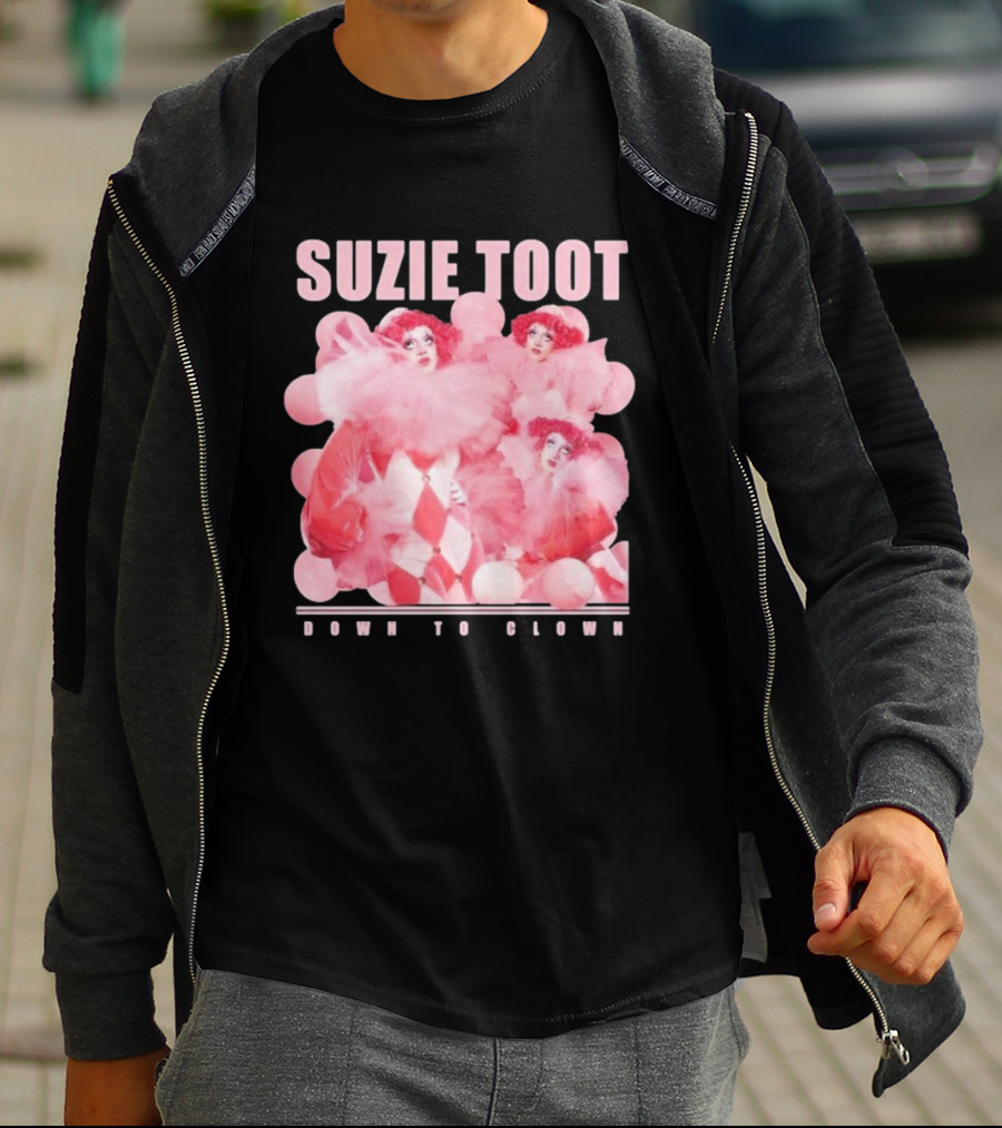 Suzie Toot Down To Clown Pink Balloon Costume Ensemble T-Shirt
