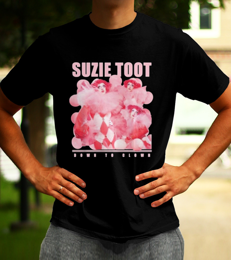 Suzie Toot Down To Clown Pink Balloon Costume Ensemble T-Shirt