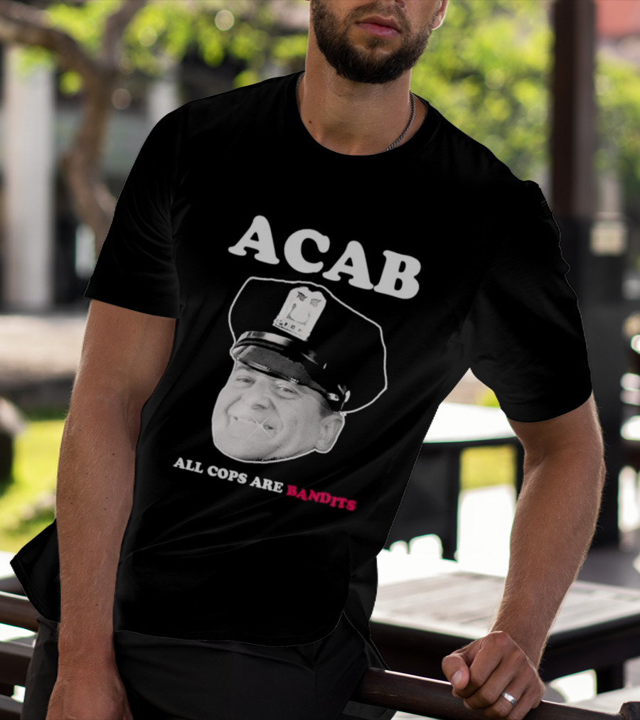 ACAB All Cops Are Bandits Police Hat T-Shirt