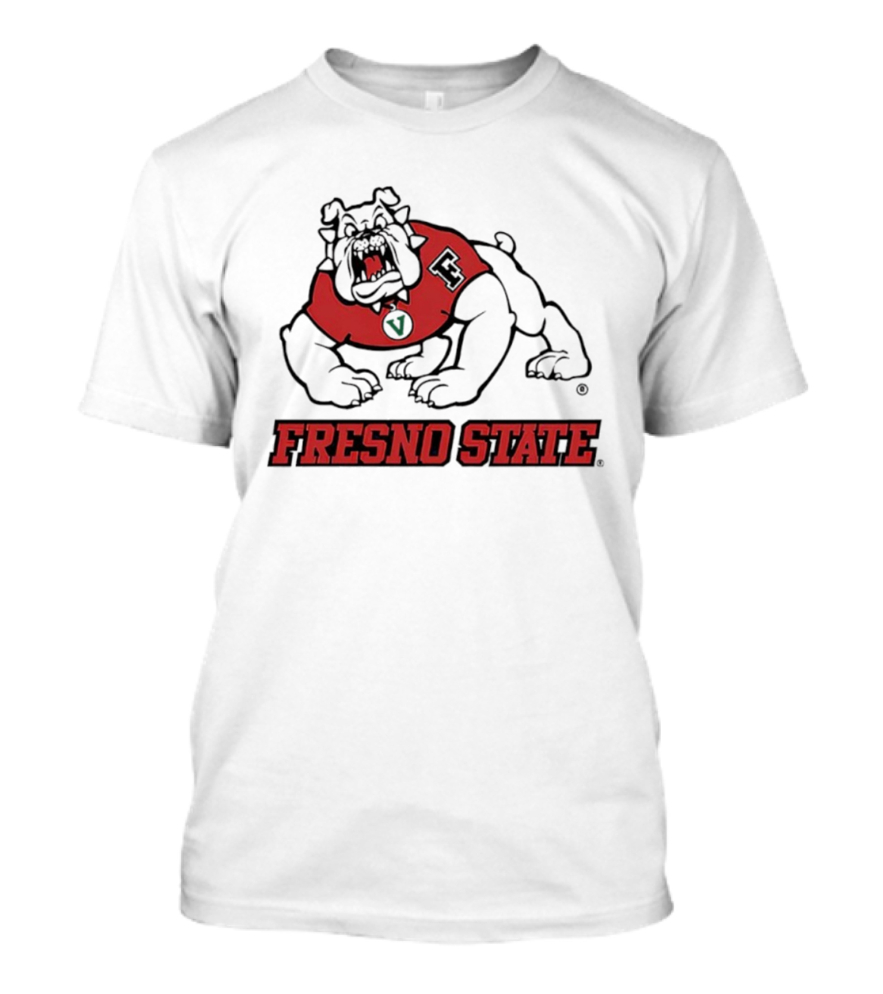 Fresno State Bulldog 4Paw Iconic Mascot Graphic T-Shirt