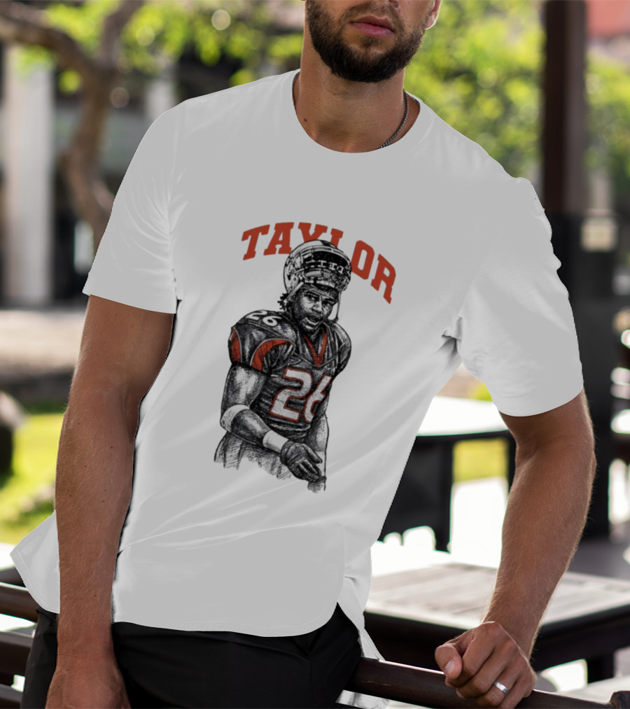 Miami Hurricanes Sean Taylor 26 Sketch Legend T-Shirt