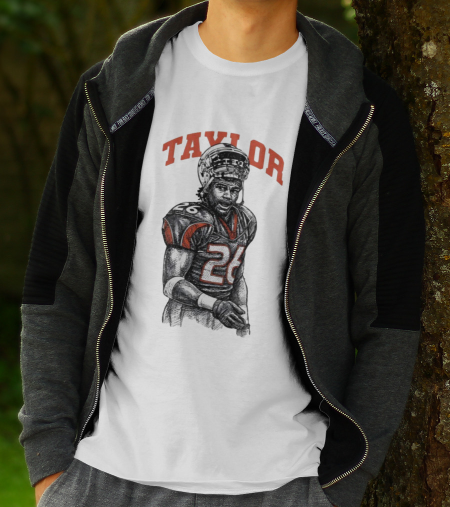 Miami Hurricanes Sean Taylor 26 Sketch Legend T-Shirt