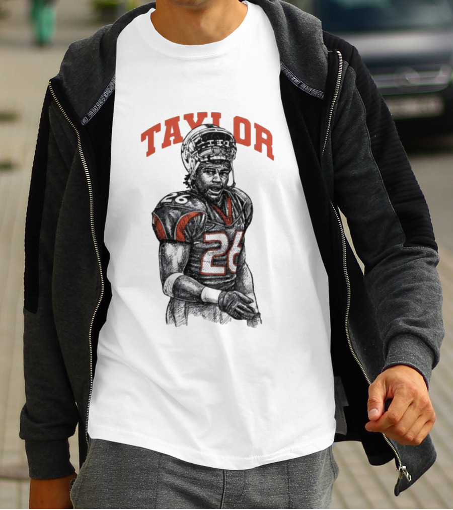 Miami Hurricanes Sean Taylor 26 Sketch Legend T-Shirt