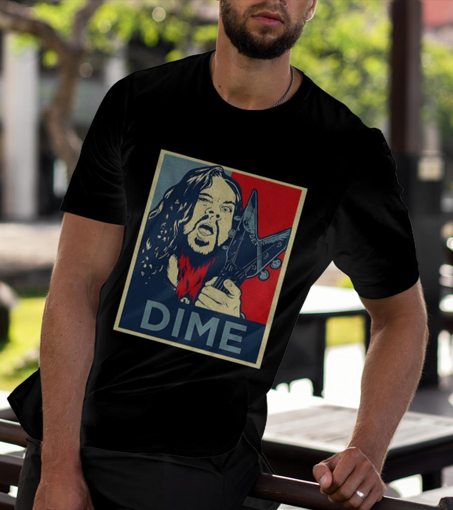 Dimebag Darrell Abbott Vintage Hope Style T-Shirt