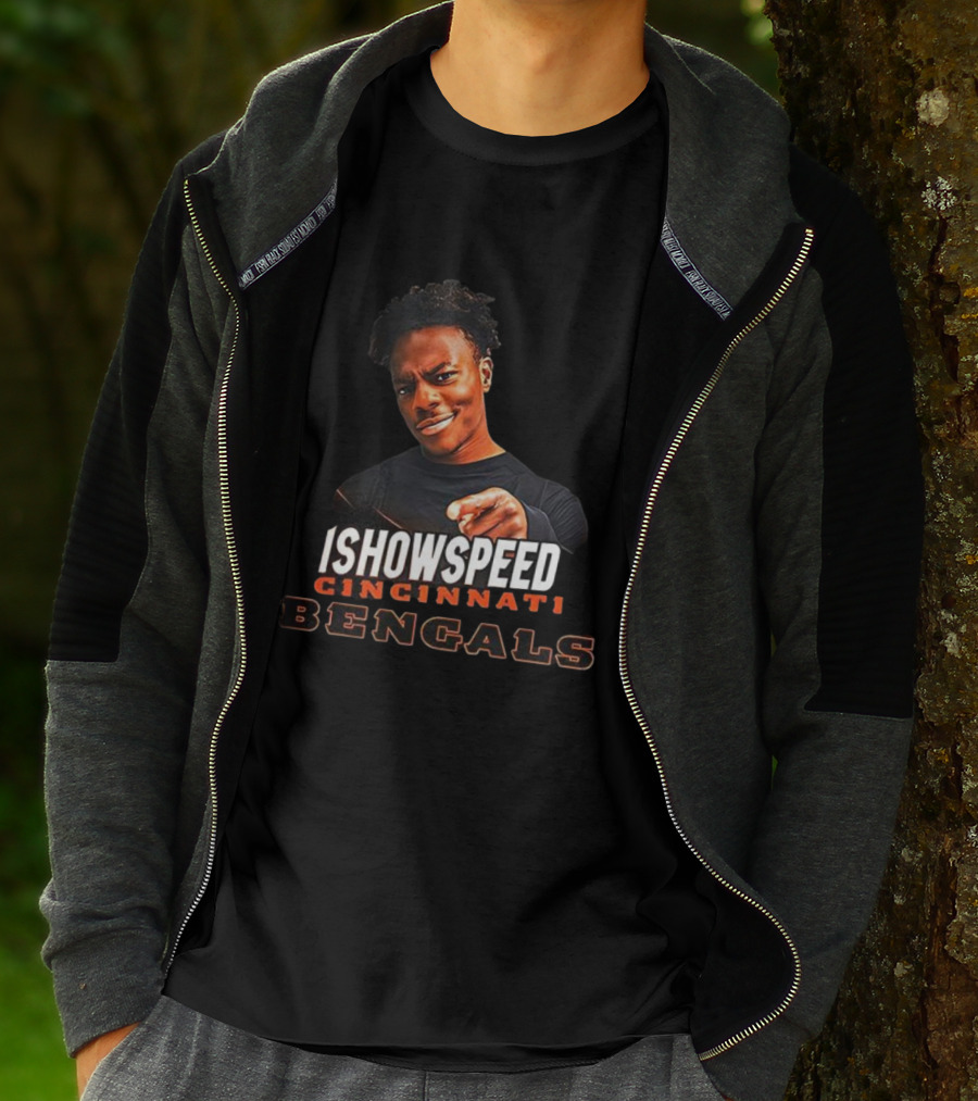 IShowSpeed Cincinnati Bengals Fan Expression T-Shirt
