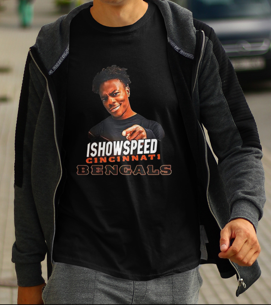 IShowSpeed Cincinnati Bengals Fan Expression T-Shirt