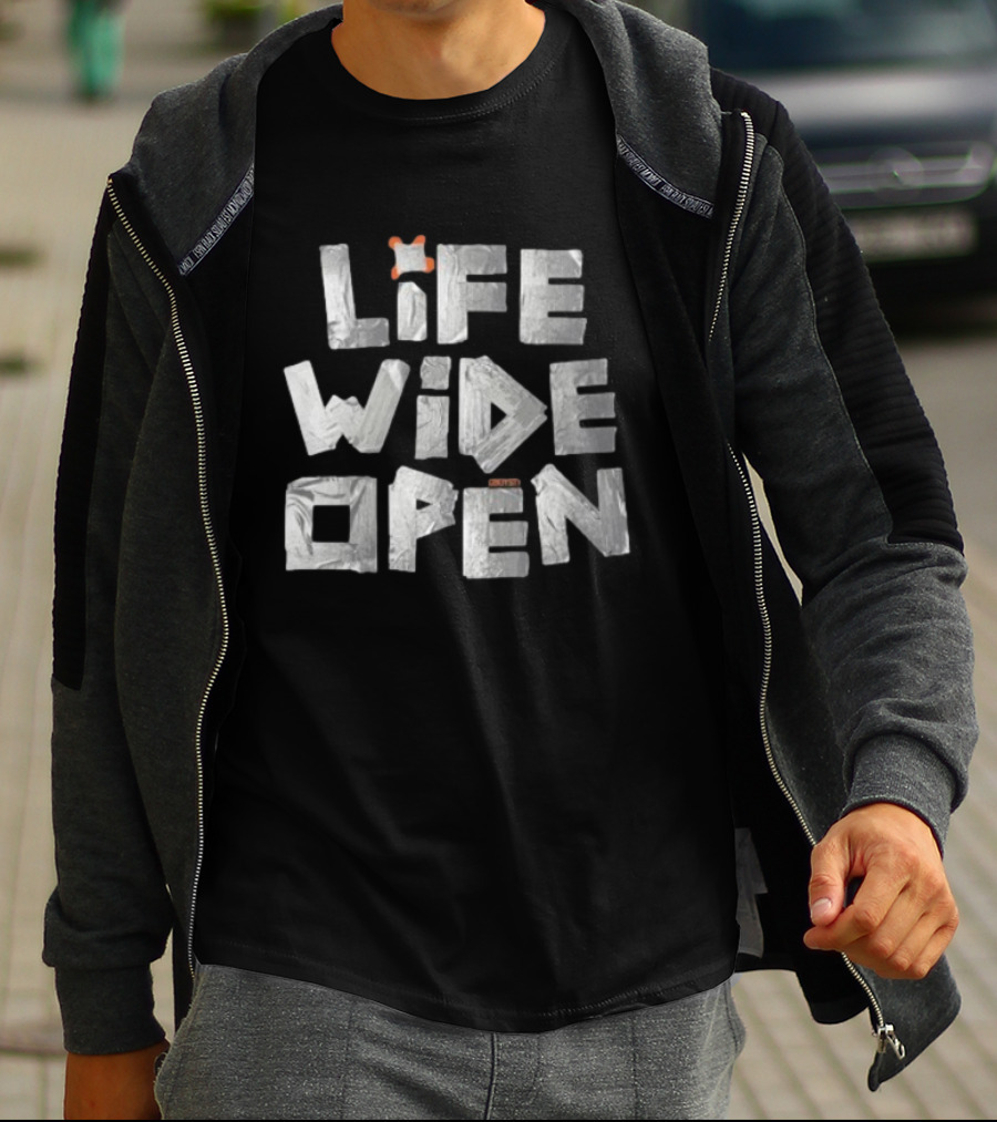 Life Wide Open Duct Tape Cboystv Tee T-Shirt