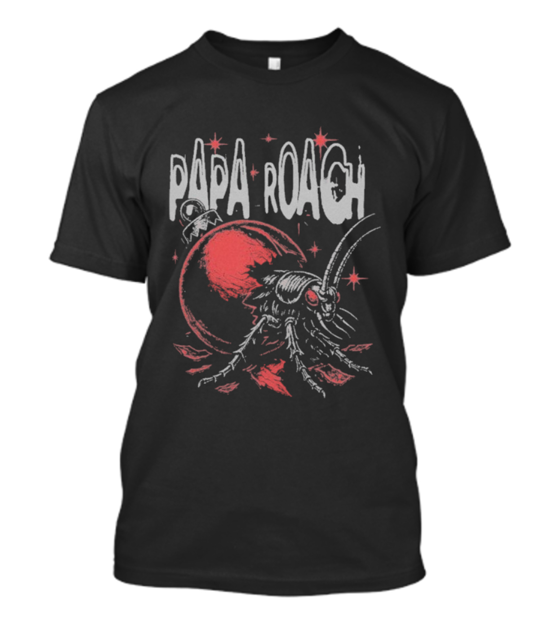 Papa Roach Christmas Roach Red Ornament Festive Design T-Shirt
