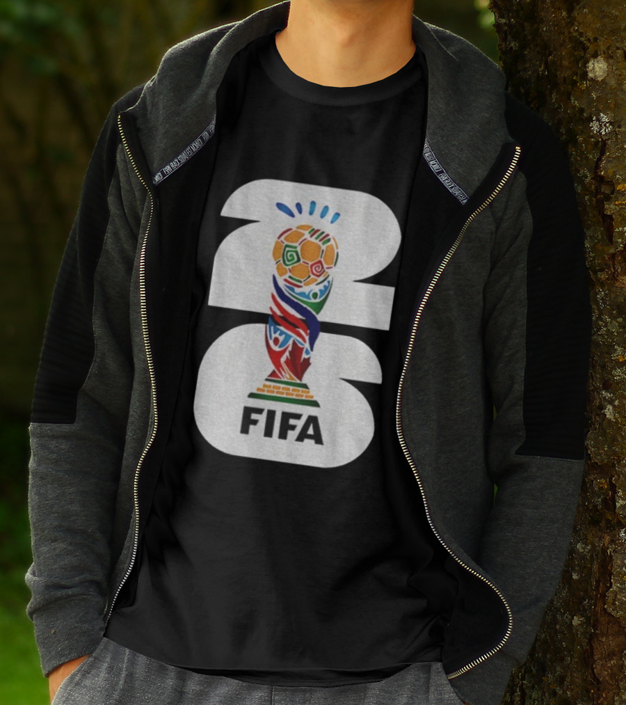 FIFA World Cup 2026 Trophy Emblem Iconic Soccer Championship Symbol T-Shirt