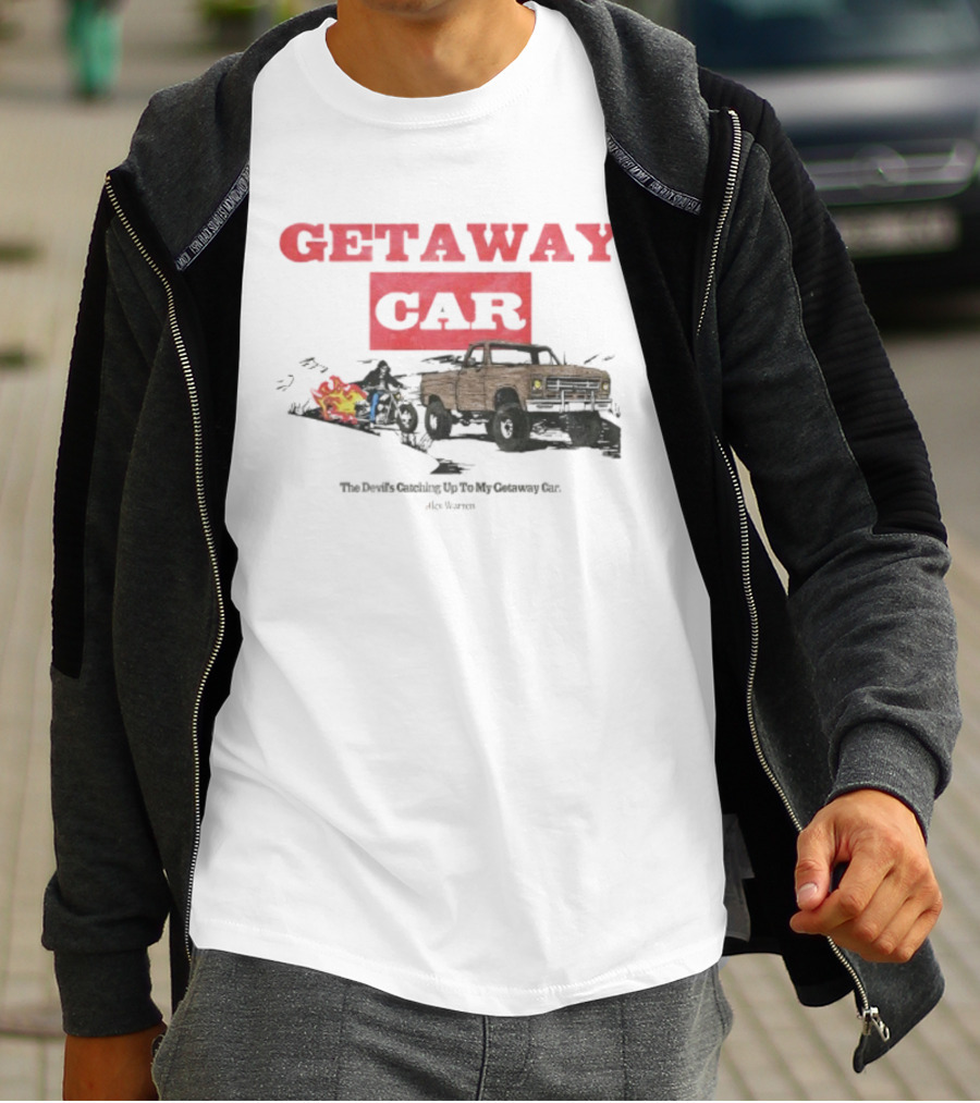 Getaway Car Alex Warren Store Merch Vintage Truck Fire Trail T-Shirt
