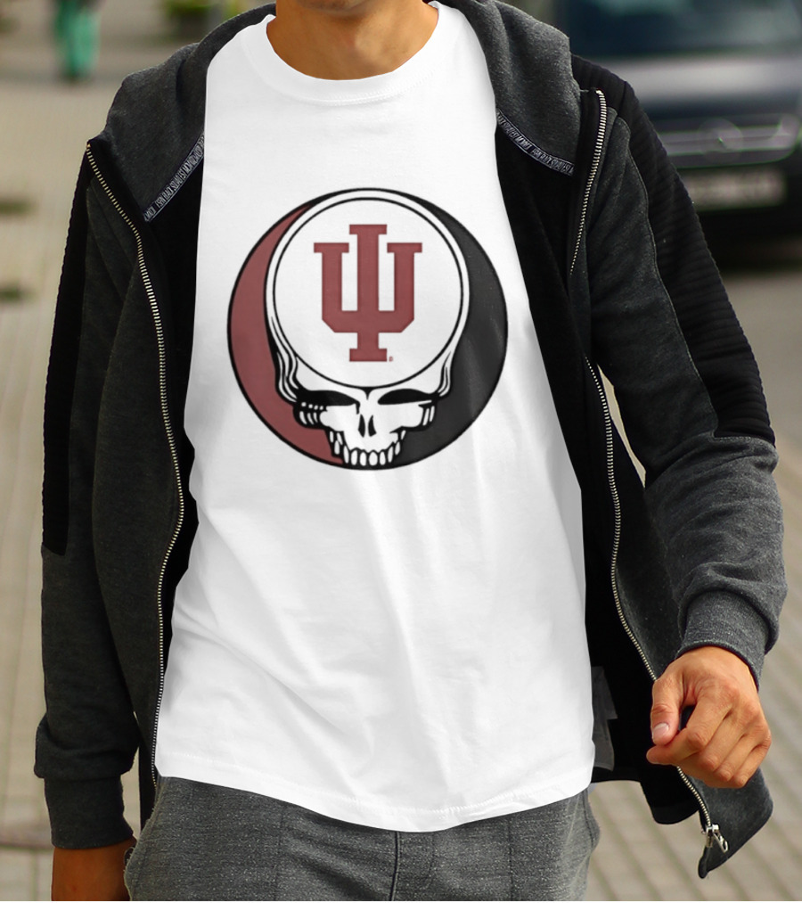 Indiana University Grateful Dead Steal Your Face Mashup T-Shirt