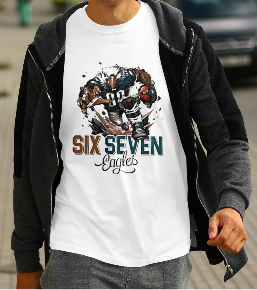 Philadelphia Eagles Mascot Six Seven T-Shirt