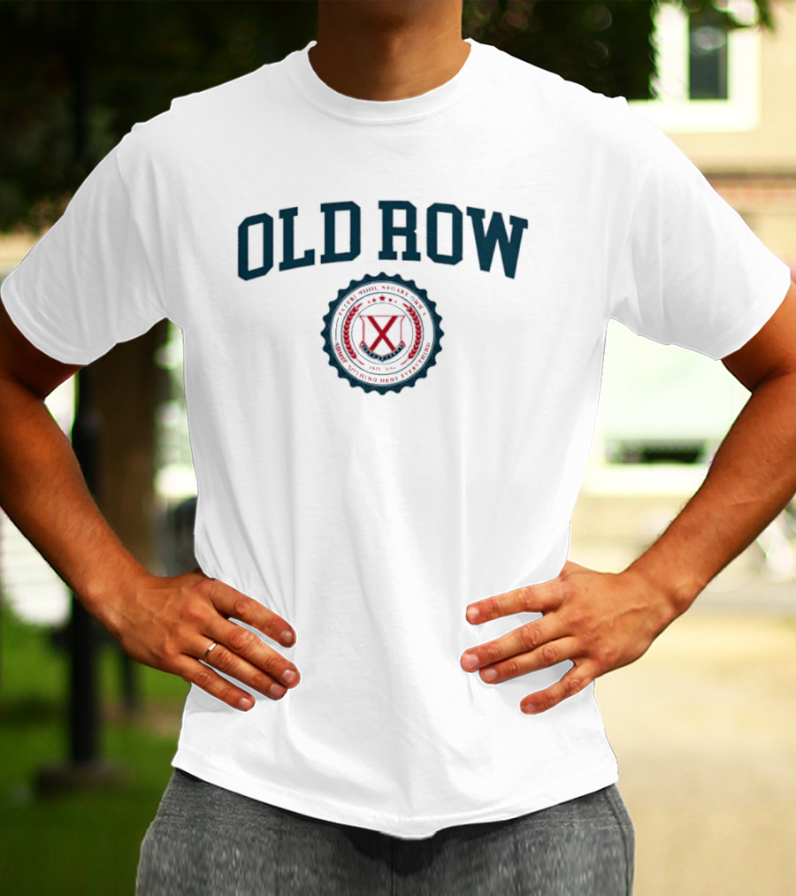 Old Row American Leisure Established MMXIV IX Stamp T-Shirt