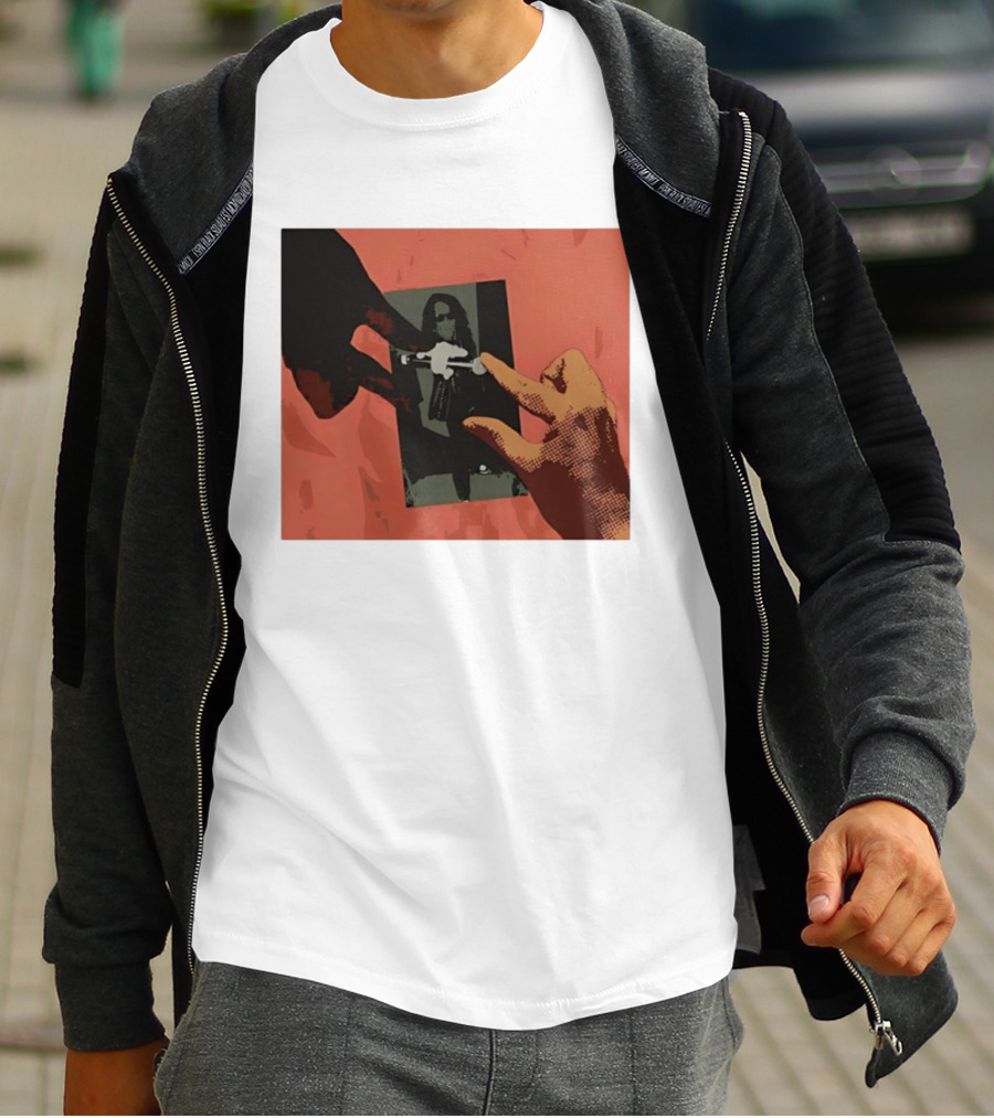 Stephen Pearcy Ratt Attack Retro Music Photo Collage T-Shirt