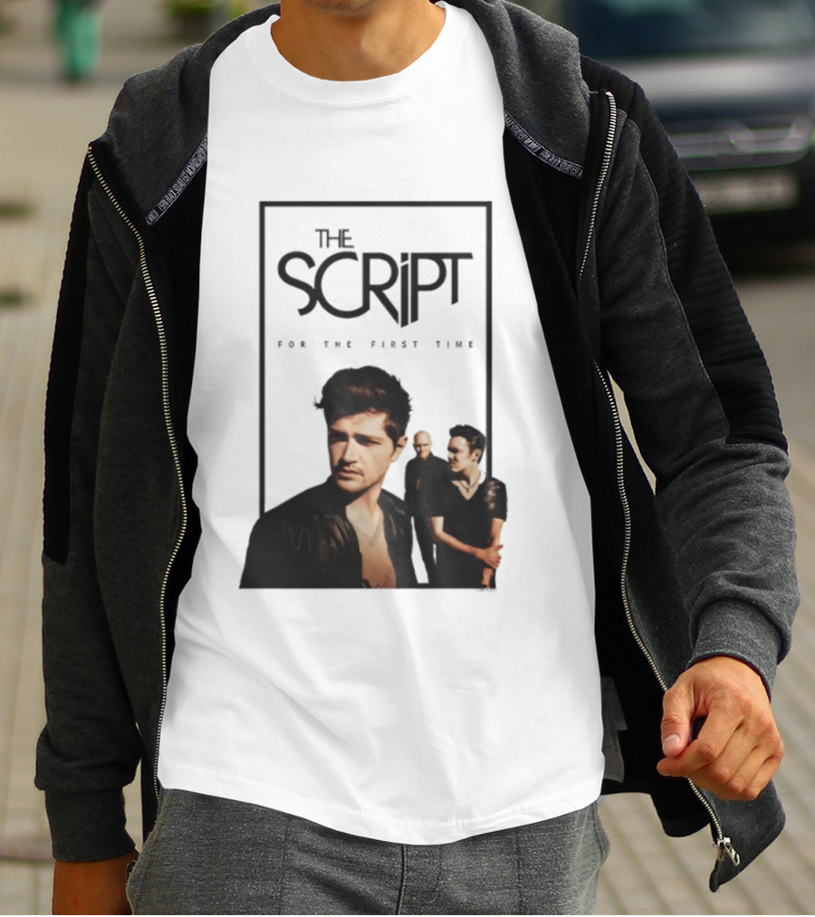 The Script Store Merch For The First Time T-Shirt