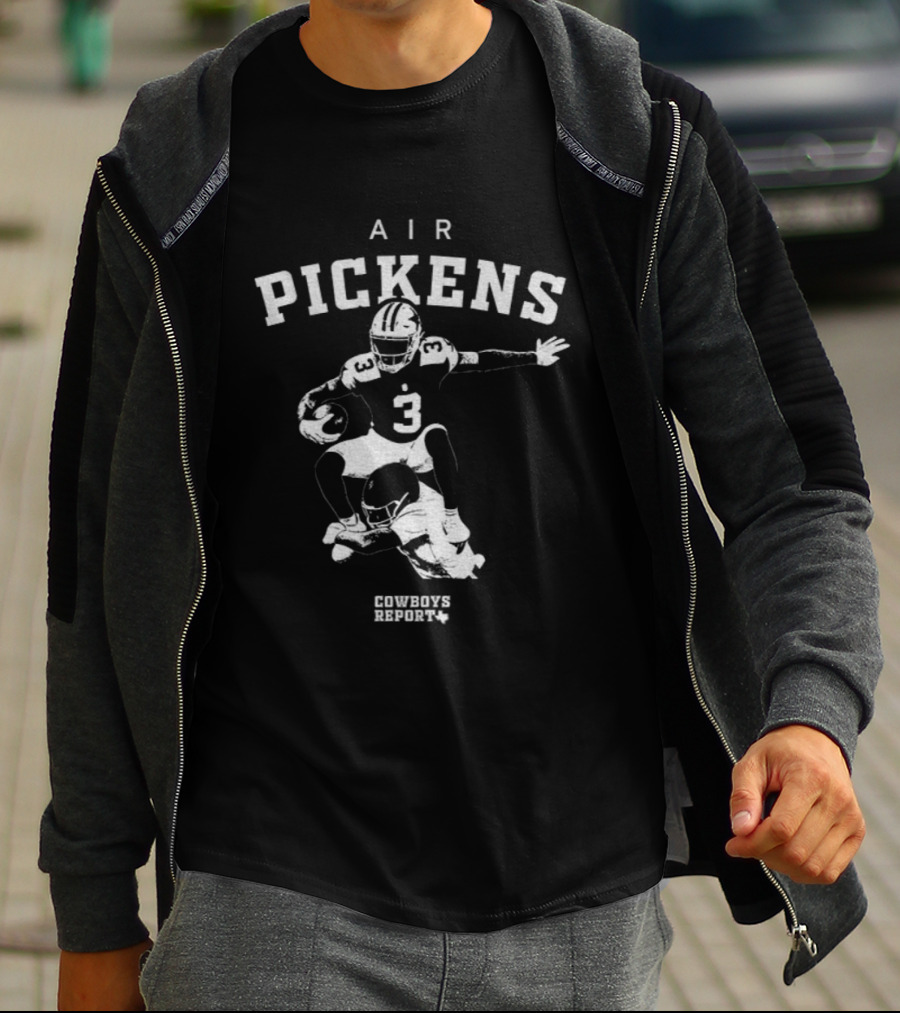 Air Pickens Cowboys Country Football 2025 Jump Over T-Shirt