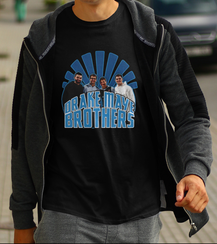 Drake Maye Brothers NFL Football Fan Apparel T-Shirt