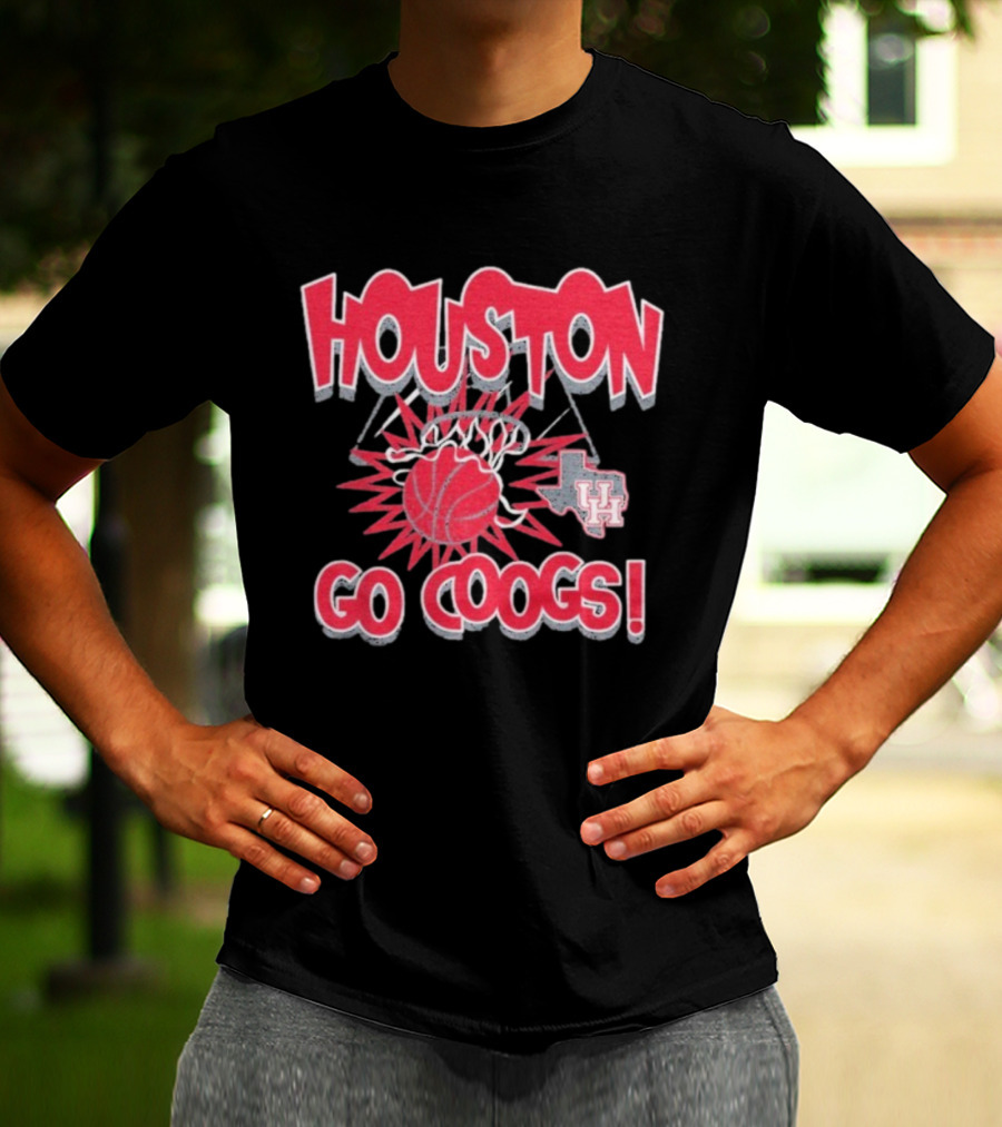 Houston Go Coogs Basketball Texas UH T-Shirt