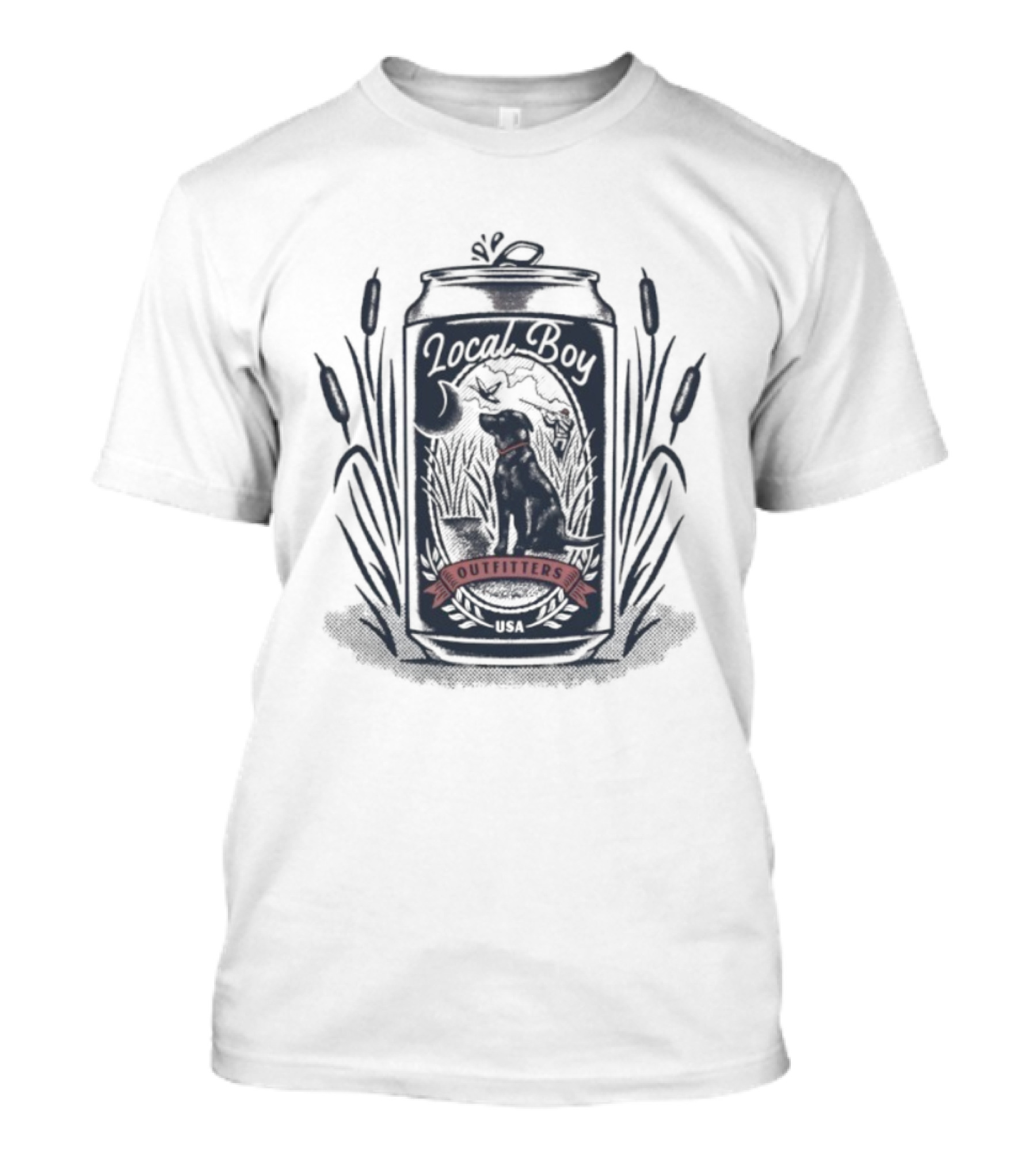 Southern Dog Local Boy Outfitters USA Can Design T-Shirt