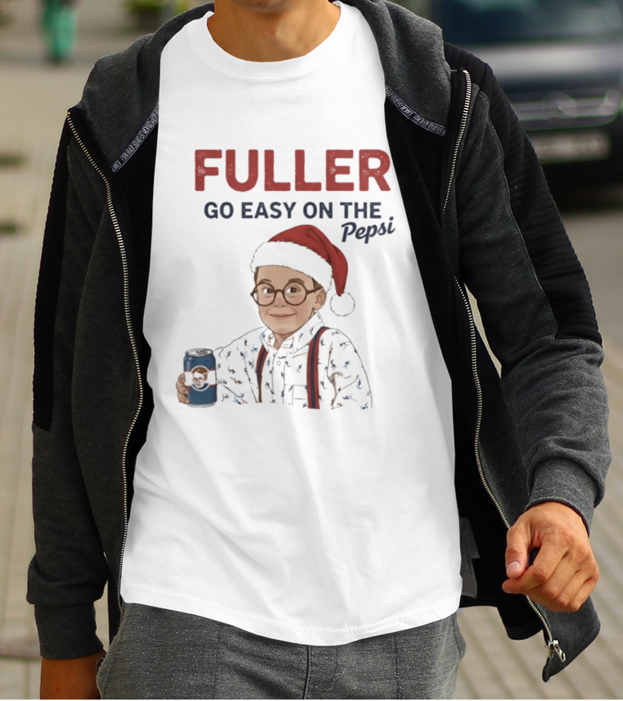 Fuller Go Easy On The Pepsi Christmas Santa Hat T-Shirt