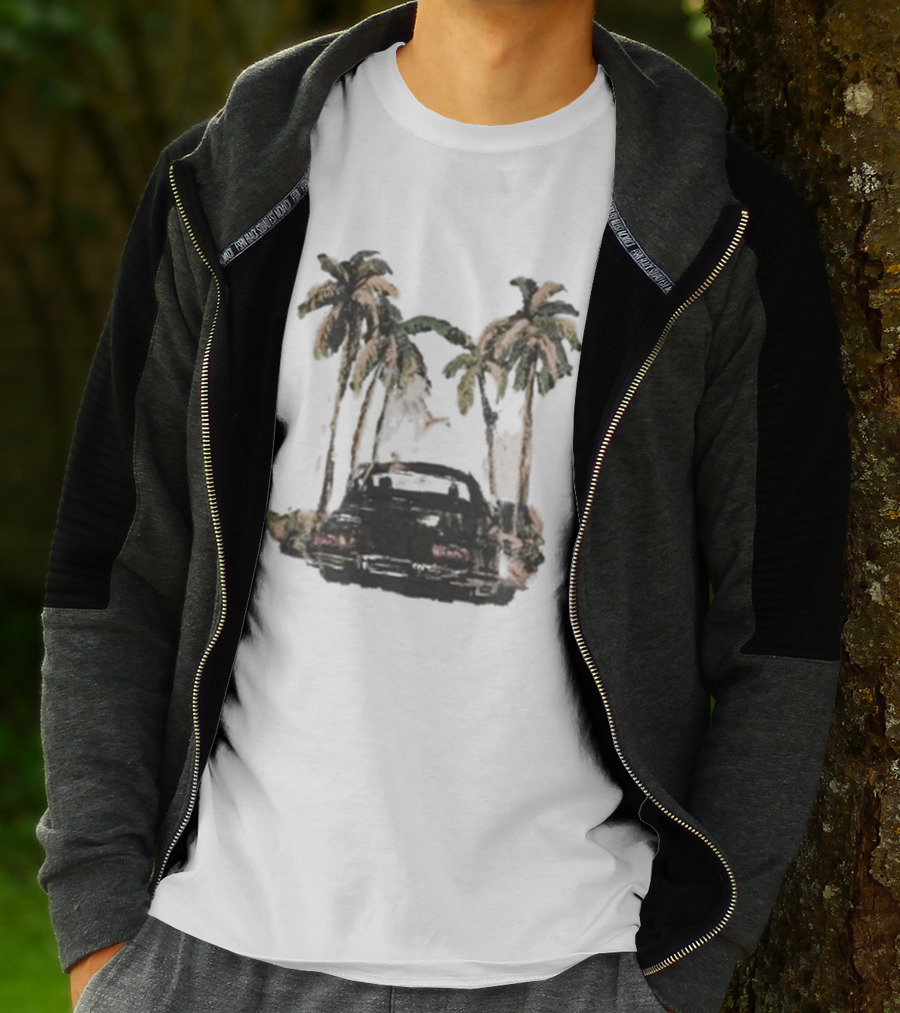 Bel-Air Will Smith Classic Car Palm Trees Vibe T-Shirt