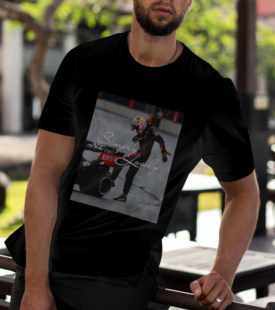 Max Verstappen Simply Lovely Racing Moment T-Shirt