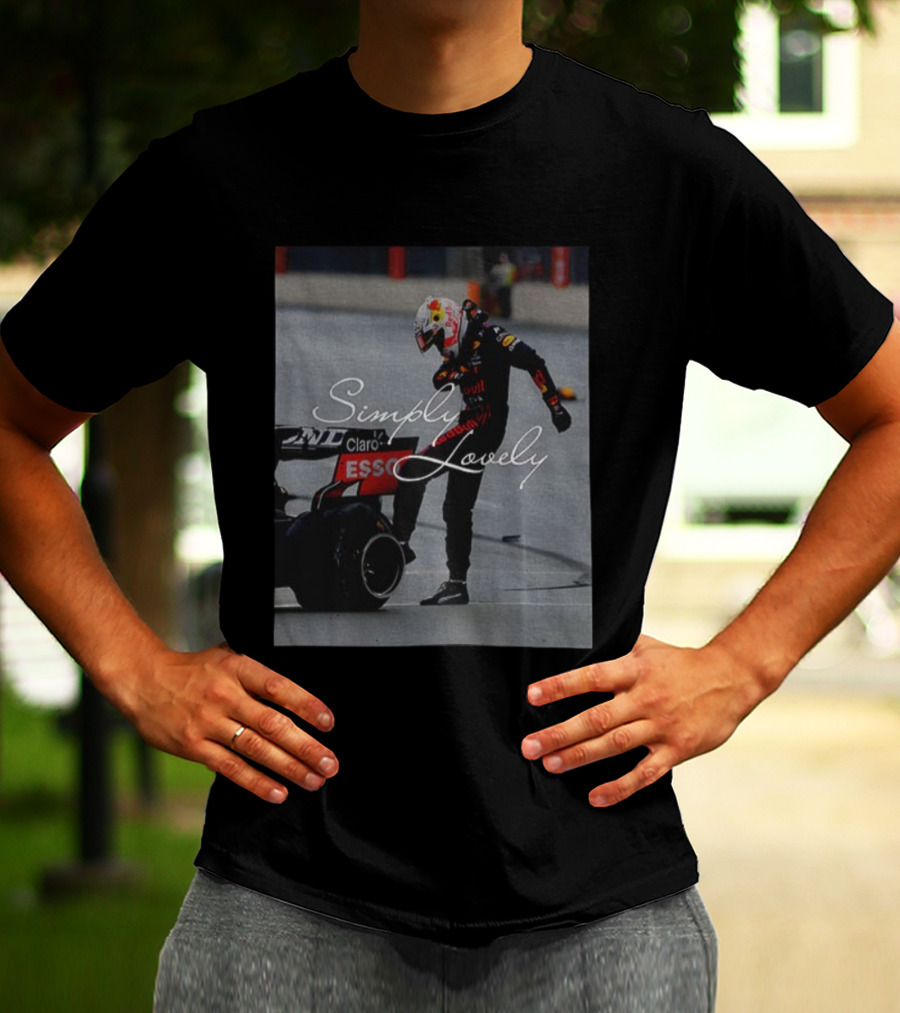 Max Verstappen Simply Lovely Racing Moment T-Shirt