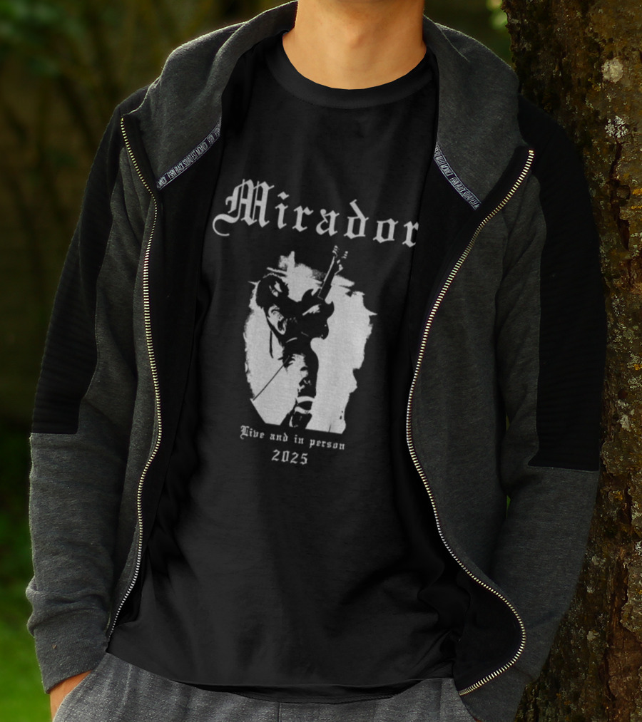 Mirador Live In Person 2025 Jake Kiszka Tribute T-Shirt