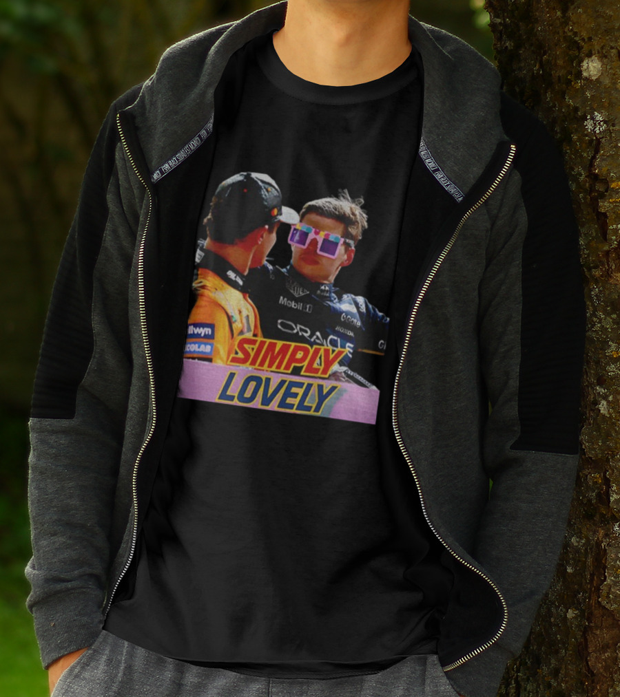 Max Verstappen Pink Sunglasses Las Vegas GP 2025 Simply Lovely Oracle Racing T-Shirt