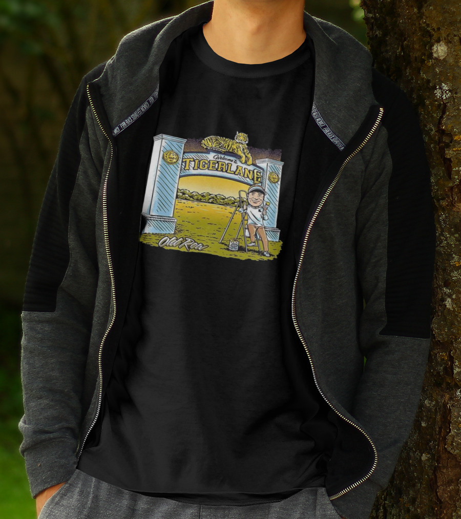 Lane Kiffin Welcome To Tigerlane Old Row T-Shirt