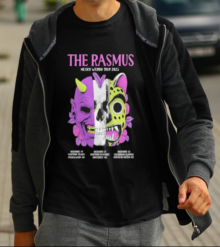 The Rasmus Mexico Weird Tour 2025 Auditorio Telmex Guadalajara Dec 10 T-Shirt