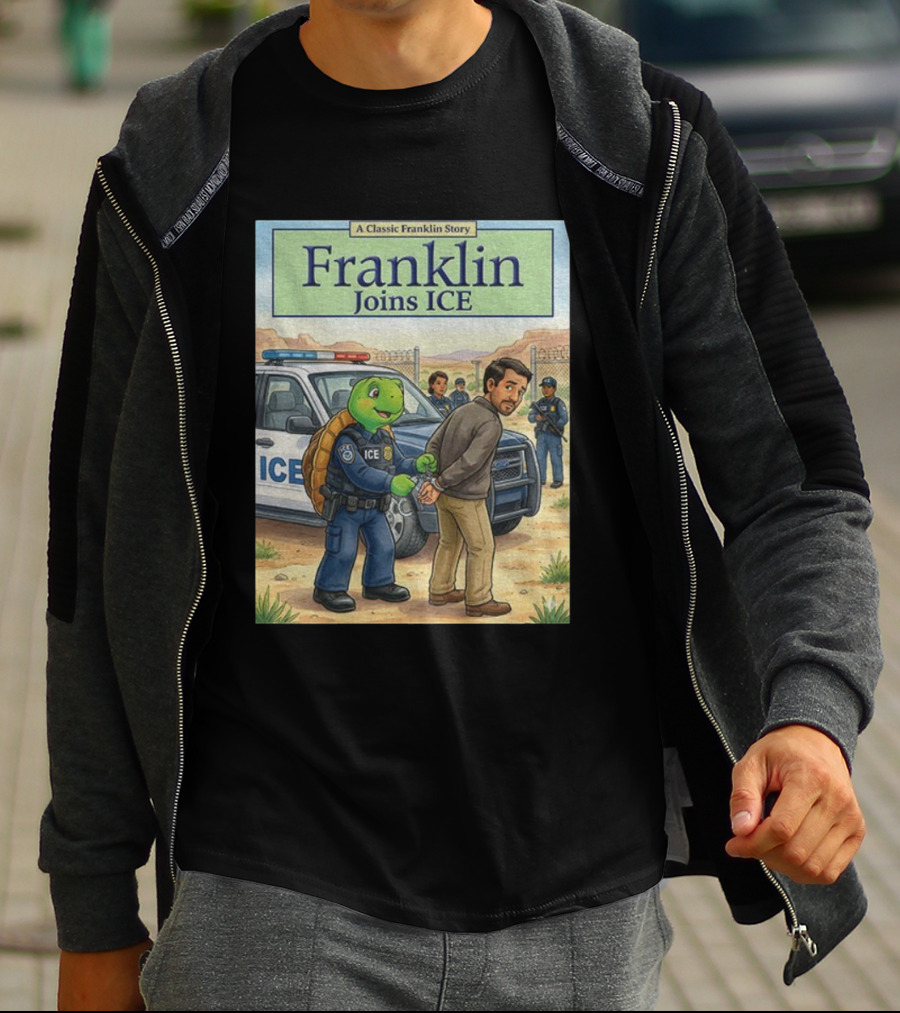 A Classic Franklin Story Turtle Police ICE Adventure T-Shirt